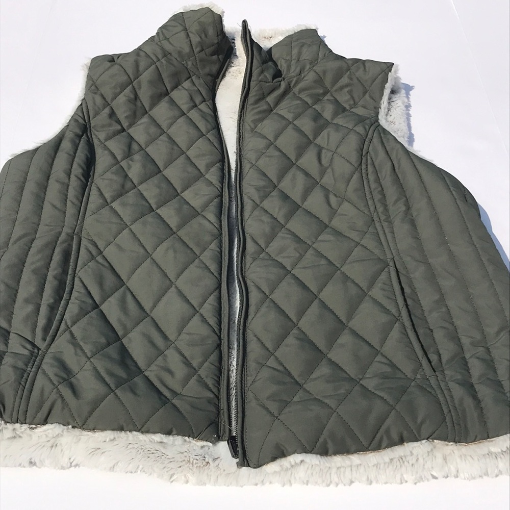 Olive vest